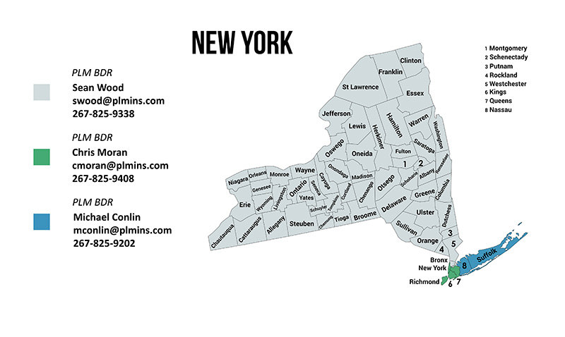 BDR NY Map