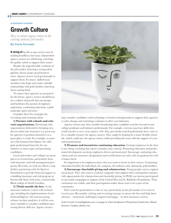 Growth Culture Article