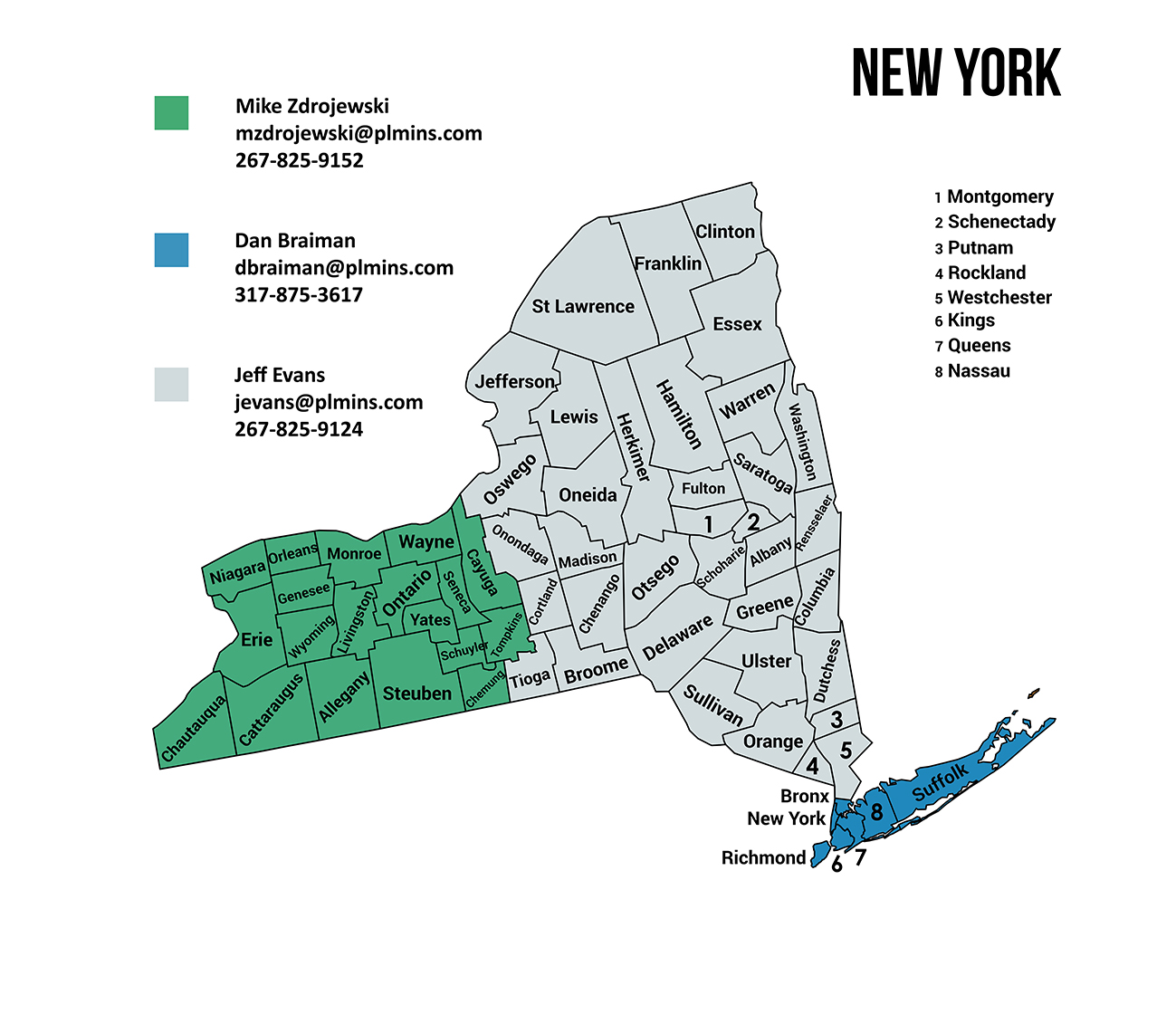 LCR PLM NY Map